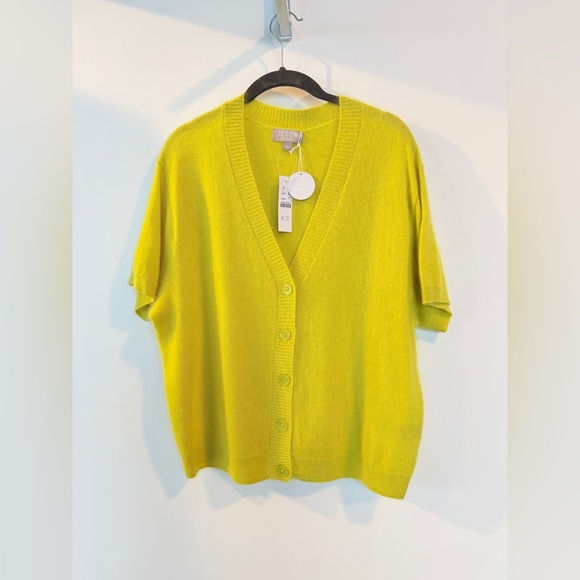 J. Crew Brushed 100%Cashmere Cardigan - NWT - L - Picture 2 of 7